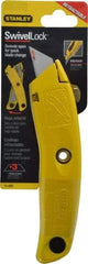 Stanley - Retractable Utility Knife - 3 Blades Included - Strong Tooling