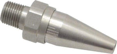 Vortec - Blow Gun OSHA Air Saver Nozzle - 1/8 NPT, 1-7/8" Long, Stainless Steel - Strong Tooling