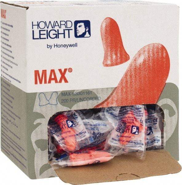 Howard Leight - Disposable, Uncorded, 33 dB, Contoured & Bell Earplugs - Assorted Colors, 200 Pairs - Strong Tooling