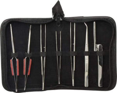 Value Collection - Stainless Steel Tweezer Set - 7 Piece - Strong Tooling