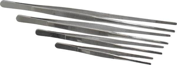 Value Collection - Stainless Steel Tweezer Set - 4 Piece - Strong Tooling