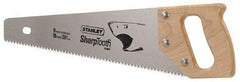 Stanley - 15" Blade Handsaw - Hardwood Handle - Strong Tooling