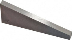 Value Collection - 15° Angle, 3 Inch Long, Angle Block - 55 RC Hardness - Strong Tooling