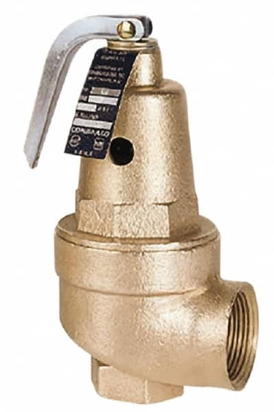 Conbraco - 2" Inlet, 2" Outlet, ASME Safety Relief Valve - 30 Max psi, 5,193,000 BTUs - Strong Tooling