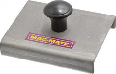 Mag-Mate - 2-1/2" Long, 9/16" Magnet Height, 45 Lb Max Pull Magnetic Print Holder - 22.5 Lb Average Magnetic Pull - Strong Tooling