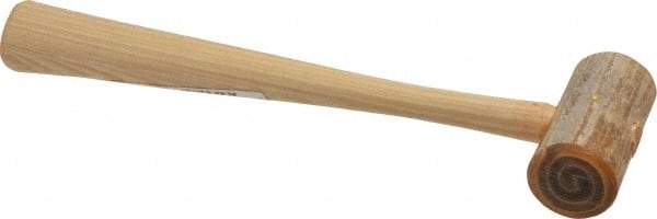 Garland - 1/8 Lb Head Rawhide Mallet - Wood Handle - Strong Tooling