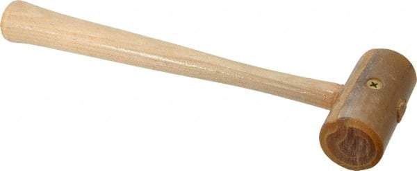 Garland - 1/4 Lb Head Rawhide Mallet - Wood Handle - Strong Tooling