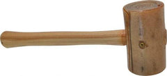 Garland - 1-1/2 Lb Head Rawhide Mallet - Wood Handle - Strong Tooling