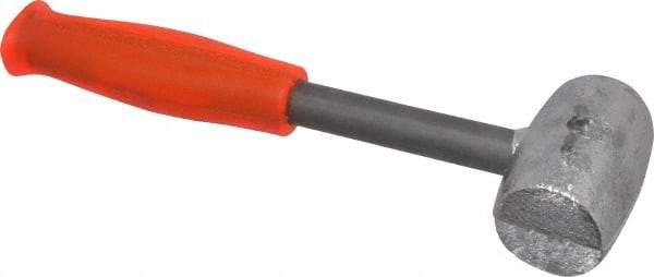 Cook Hammer - 3 Lb Head Nonmarring Mallet - 9-1/2" Long Steel Handle - Strong Tooling