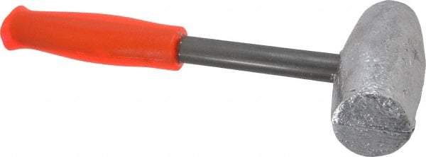 Cook Hammer - 5 Lb Head Nonmarring Mallet - 9-1/2" Long Steel Handle - Strong Tooling