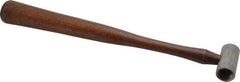 Made in USA - 1/4 Lb Head 3/4" Face Plastic Split Head Hammer without Faces - Wood Handle - Strong Tooling