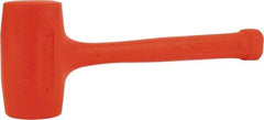 Stanley - 42 oz Head 2-15/32" Face Diam Soft Face Urethane Dead Blow Hammer - 14-3/8" OAL, Composite Handle - Strong Tooling