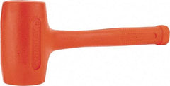 Stanley - 52 oz Head 2-13/16" Face Diam Soft Face Urethane Dead Blow Hammer - 15-1/4" OAL, Composite Handle - Strong Tooling