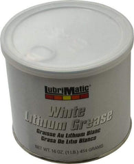 LubriMatic - 16 oz Can Lithium General Purpose Grease - White, 290°F Max Temp, NLGIG 2, - Strong Tooling