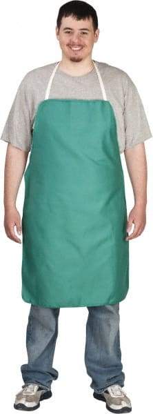 PRO-SAFE - 24 x 36" Flame Resistant/Retardant Bib Apron - Cotton, 10 oz Material, Green, 0 Pockets - Strong Tooling