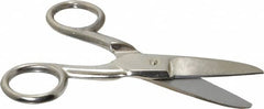 Wiss - 1-7/8" LOC, 5-1/4" OAL Standard Scissors - Serrated, For Electrical - Strong Tooling