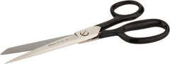 Wiss - 3-3/4" LOC, 8-1/8" OAL Inlaid Shears - Straight Handle, For General Purpose Use - Strong Tooling