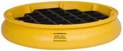 Eagle - 10 Gal Sump, 1,000 Lb Capacity, 1 Drum, Plastic Drum Tray - 6" High - Strong Tooling