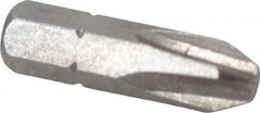 Apex - #3, Hex Drive Phillips Screwdriver Bit - 1/4" Drive, 1" OAL - Strong Tooling