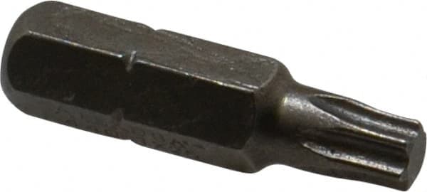 Apex - 1/4" Drive T25 Torx Screwdriver Bit - 1" OAL - Strong Tooling