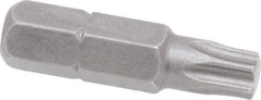 Apex - 1/4" Drive T27 Torx Screwdriver Bit - 1" OAL - Strong Tooling