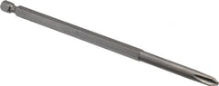 Apex - #2 Phillips Screwdriver Bit - 1/4" Hex Drive, 6" OAL - Strong Tooling