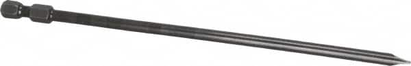 Apex - 0.187" Slotted Screwdriver Bit - 1/4" Hex Drive, 6" OAL - Strong Tooling