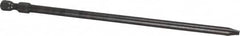 Apex - 0.215" Slotted Screwdriver Bit - 1/4" Hex Drive, 6" OAL - Strong Tooling