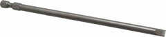 Apex - 1/4" Slotted Screwdriver Bit - 1/4" Hex Drive, 6" OAL - Strong Tooling