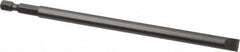 Apex - 0.312" Slotted Screwdriver Bit - 1/4" Hex Drive, 6" OAL - Strong Tooling