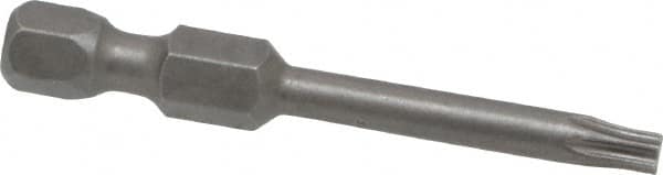 Apex - T15 Torx Bit - 1/4" Hex Drive, 1-15/16" OAL - Strong Tooling