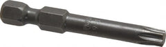 Apex - T27 Torx Bit - 1/4" Hex Drive, 1-15/16" OAL - Strong Tooling