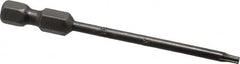 Apex - T8 Torx Bit - 1/4" Hex Drive, 2-3/4" OAL - Strong Tooling