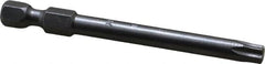 Apex - T27 Torx Bit - 1/4" Hex Drive, 2-3/4" OAL - Strong Tooling