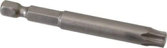 Apex - T40 Torx Bit - 1/4" Hex Drive, 2-3/4" OAL - Strong Tooling