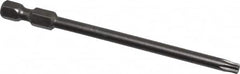 Apex - T20 Torx Bit - 1/4" Hex Drive, 3-1/2" OAL - Strong Tooling