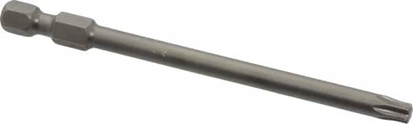 Apex - T25 Torx Bit - 1/4" Hex Drive, 3-1/2" OAL - Strong Tooling