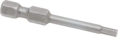 Apex - 7/64" Hex Bit - 1/4" Hex Drive, 1-15/16" OAL - Strong Tooling