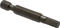 Apex - 3/16" Hex Bit - 1/4" Hex Drive, 1-15/16" OAL - Strong Tooling