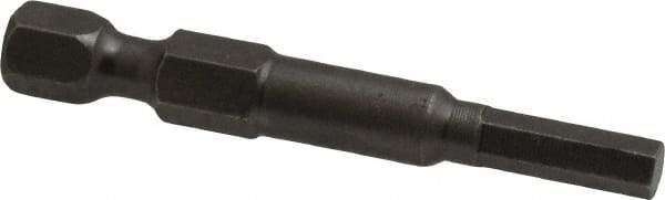 Apex - 4mm Hex Bit - 1/4" Hex Drive, 1-15/16" OAL - Strong Tooling