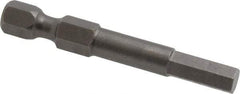 Apex - 5mm Hex Bit - 1/4" Hex Drive, 1-15/16" OAL - Strong Tooling