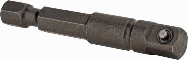 Apex - 1/4" Square Size Hex to Square Extension - 1/4" Hex Drive, 2" OAL - Strong Tooling