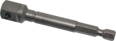 Apex - 3/8" Square Size Hex to Square Extension - 1/4" Hex Drive, 3" OAL - Strong Tooling