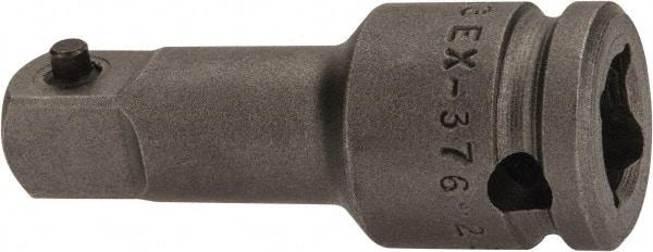 Apex - 3/8" Drive Standard Socket Extension - 2" OAL - Strong Tooling