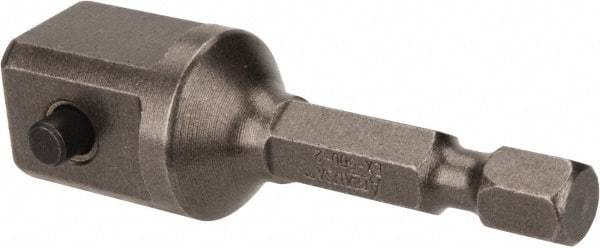 Apex - 1/2" Square Size Hex to Square Extension - 1/4" Hex Drive, 2" OAL - Strong Tooling