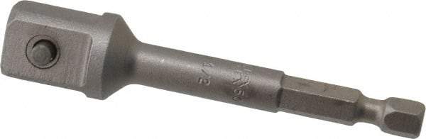 Apex - 1/2" Square Size Hex to Square Extension - 1/4" Hex Drive, 3" OAL - Strong Tooling