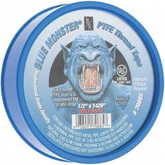 Value Collection - 1/2" Wide x 1,429" Long General Purpose Pipe Repair Tape - -450 to 500°F, Blue - Strong Tooling