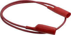 Pomona - Red Electrical Test Equipment Patch Cord - Use with Alligators Test Clips - Strong Tooling