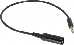 Pomona - Black Electrical Test Equipment Clip - Use with 0.300" Terminal, Banana Plugs - Strong Tooling