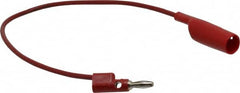 Pomona - Red Electrical Test Equipment Clip - Use with 0.300" Terminal, Banana Plugs - Strong Tooling